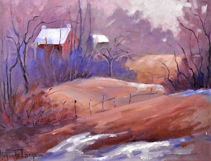 À la Campagne - Hugette Thognon